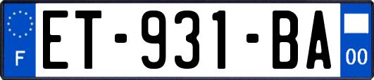 ET-931-BA