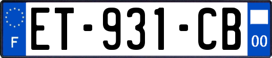 ET-931-CB