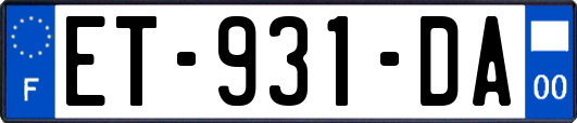 ET-931-DA