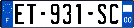 ET-931-SC