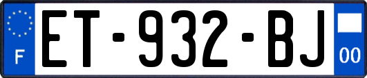 ET-932-BJ