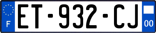 ET-932-CJ