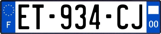 ET-934-CJ