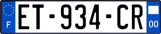 ET-934-CR