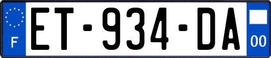 ET-934-DA