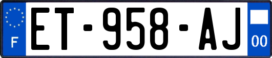 ET-958-AJ