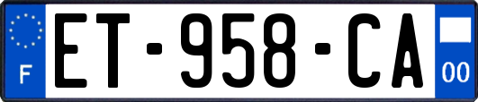 ET-958-CA