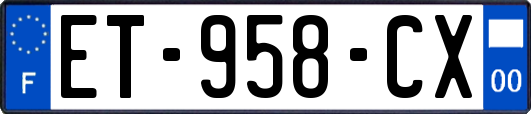 ET-958-CX