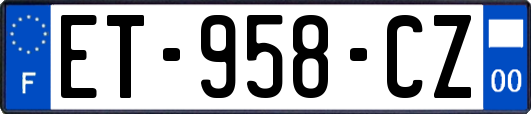 ET-958-CZ