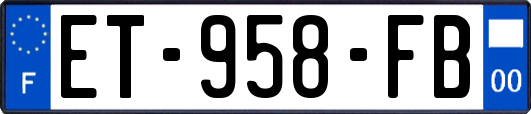 ET-958-FB