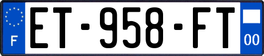 ET-958-FT