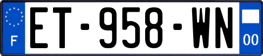 ET-958-WN