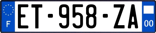 ET-958-ZA