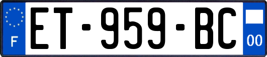 ET-959-BC