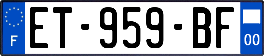 ET-959-BF