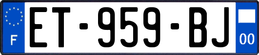 ET-959-BJ