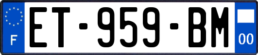 ET-959-BM