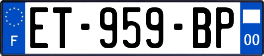 ET-959-BP