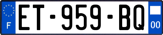 ET-959-BQ
