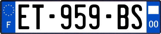 ET-959-BS