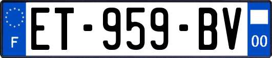 ET-959-BV