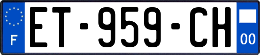 ET-959-CH