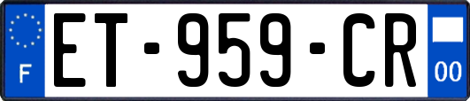 ET-959-CR