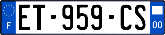 ET-959-CS
