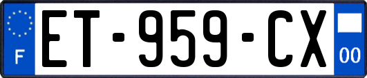 ET-959-CX