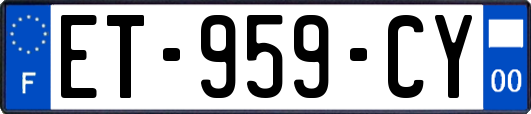 ET-959-CY