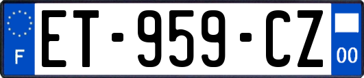 ET-959-CZ