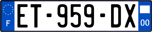 ET-959-DX