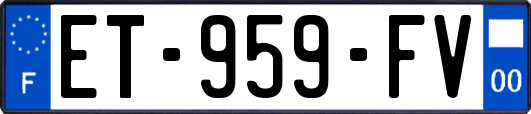 ET-959-FV