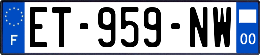 ET-959-NW