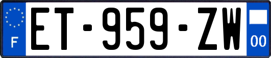 ET-959-ZW