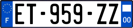 ET-959-ZZ