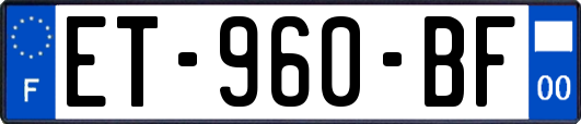 ET-960-BF