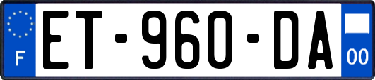 ET-960-DA
