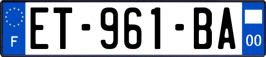 ET-961-BA