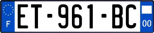 ET-961-BC