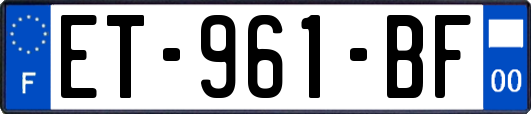 ET-961-BF