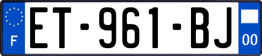 ET-961-BJ