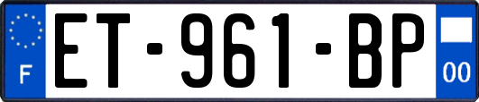 ET-961-BP