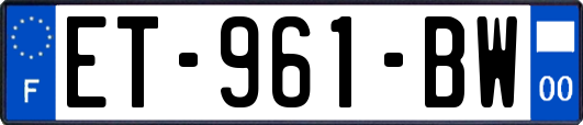 ET-961-BW