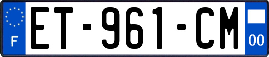 ET-961-CM