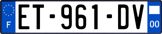 ET-961-DV