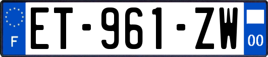 ET-961-ZW