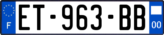 ET-963-BB