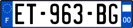 ET-963-BG
