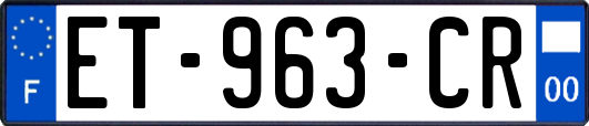 ET-963-CR